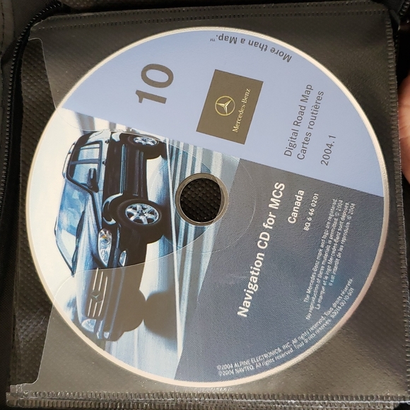 Navigation Disc Set for Mercedes M - Series - Picture 10 of 11